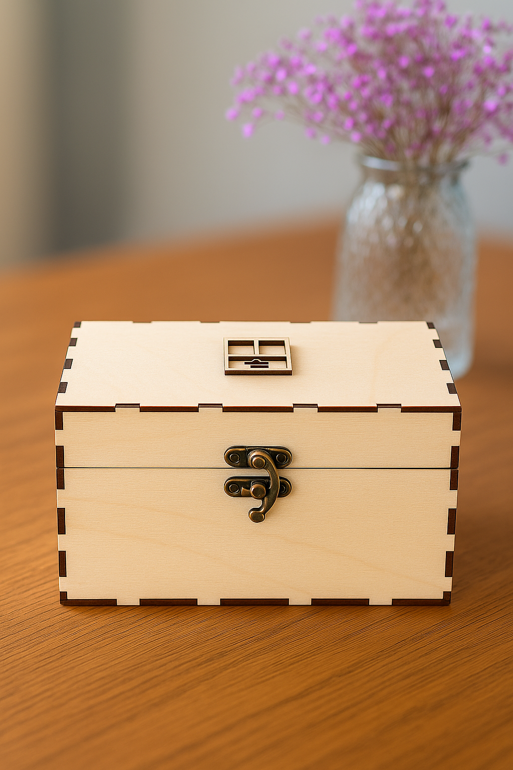 Exquisite wooden gift box