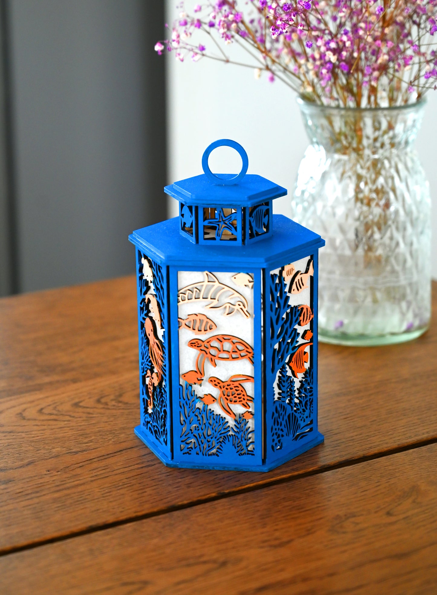 Ocean Serenity Art Lantern