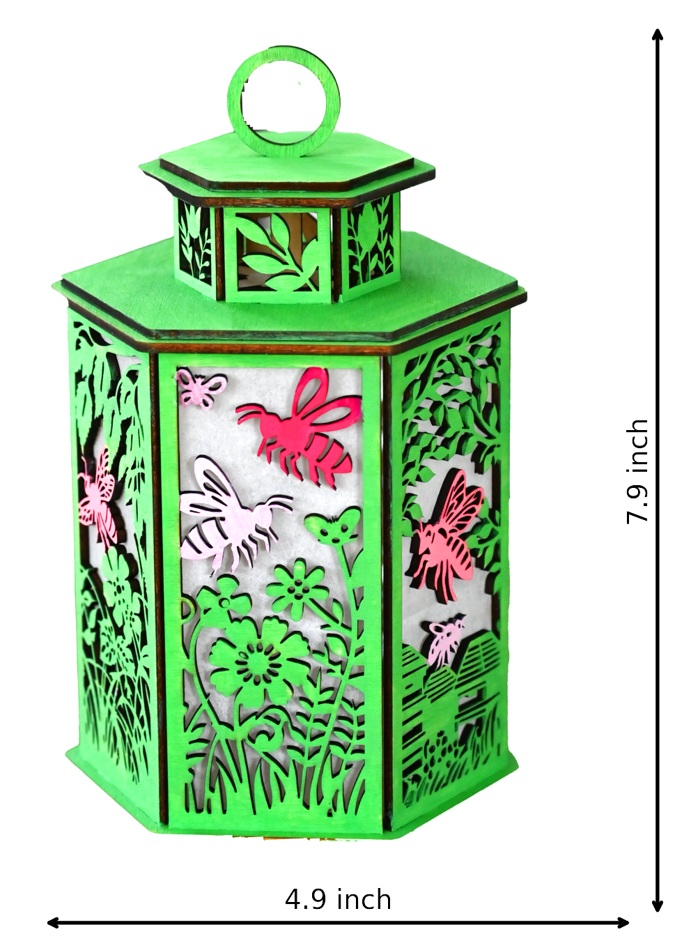 Bee Dancing Art Lantern